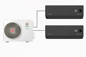 Мульти сплит-системы на 2 комнаты - Комплект мульти сплит-системы TRIUMPH MULTI FLEXI EU ERP в Москве | Givemeair