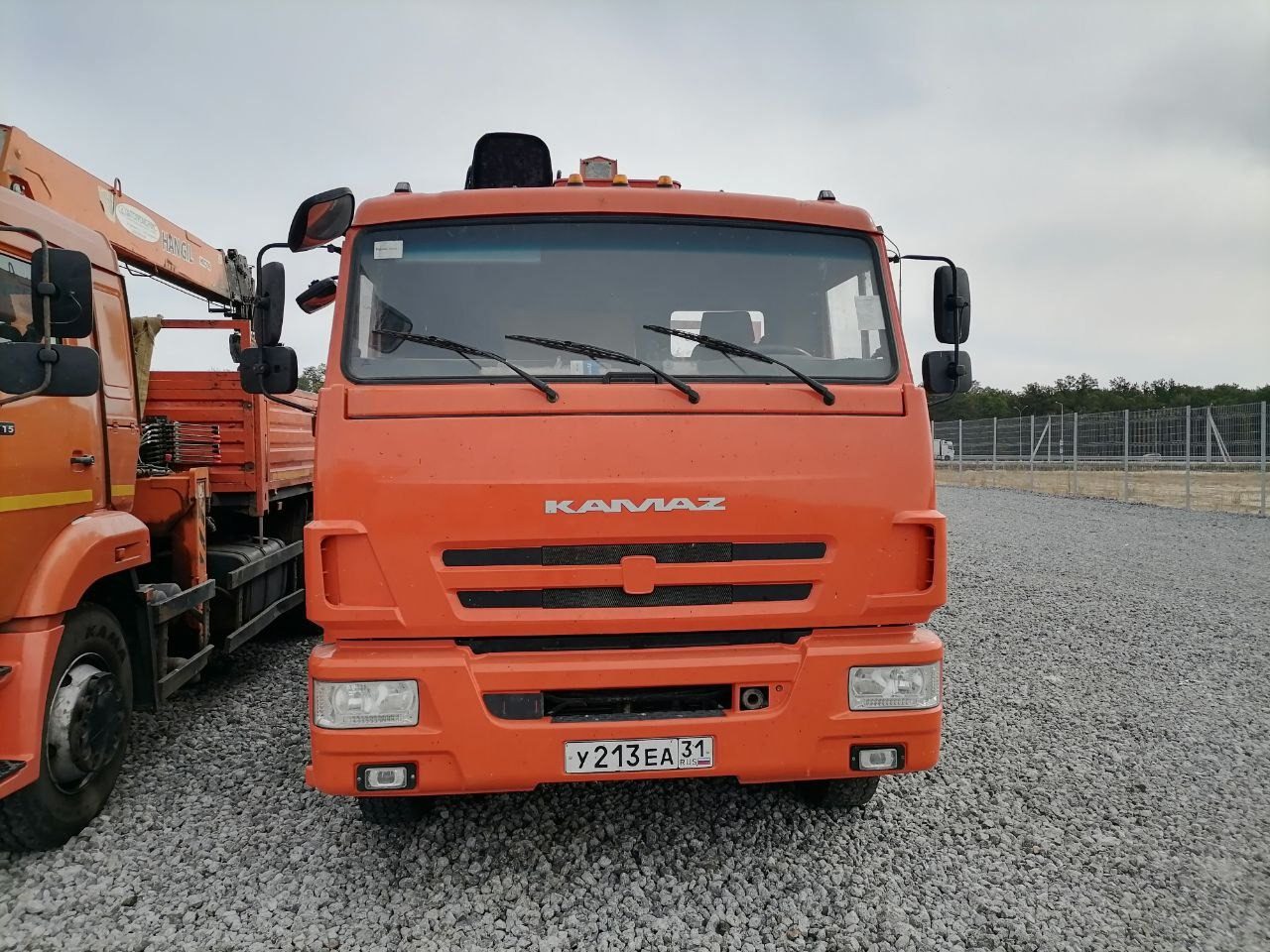 Агропромсервис 4382* на шасси КамАЗ 65115 6x4 Бортовой с КМУ