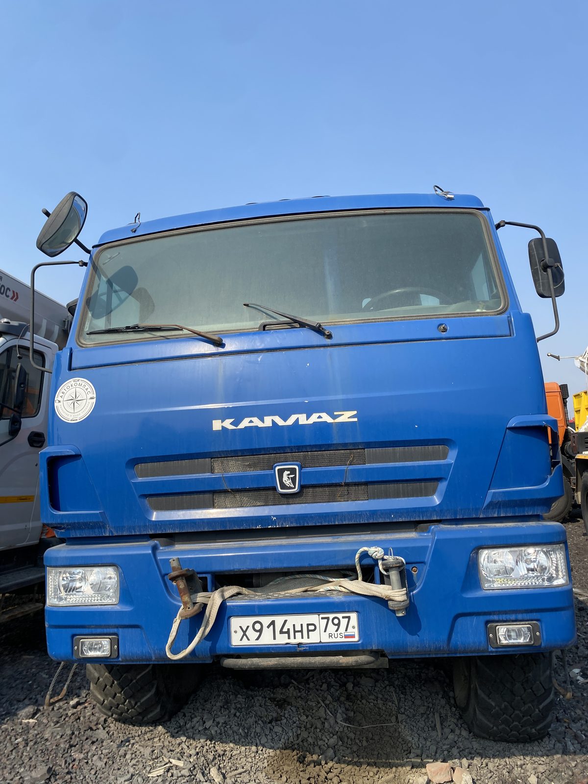 СПМ 732704 на шасси КамАЗ 43118 6x6 Седельный тягач с КМУ_не актуально