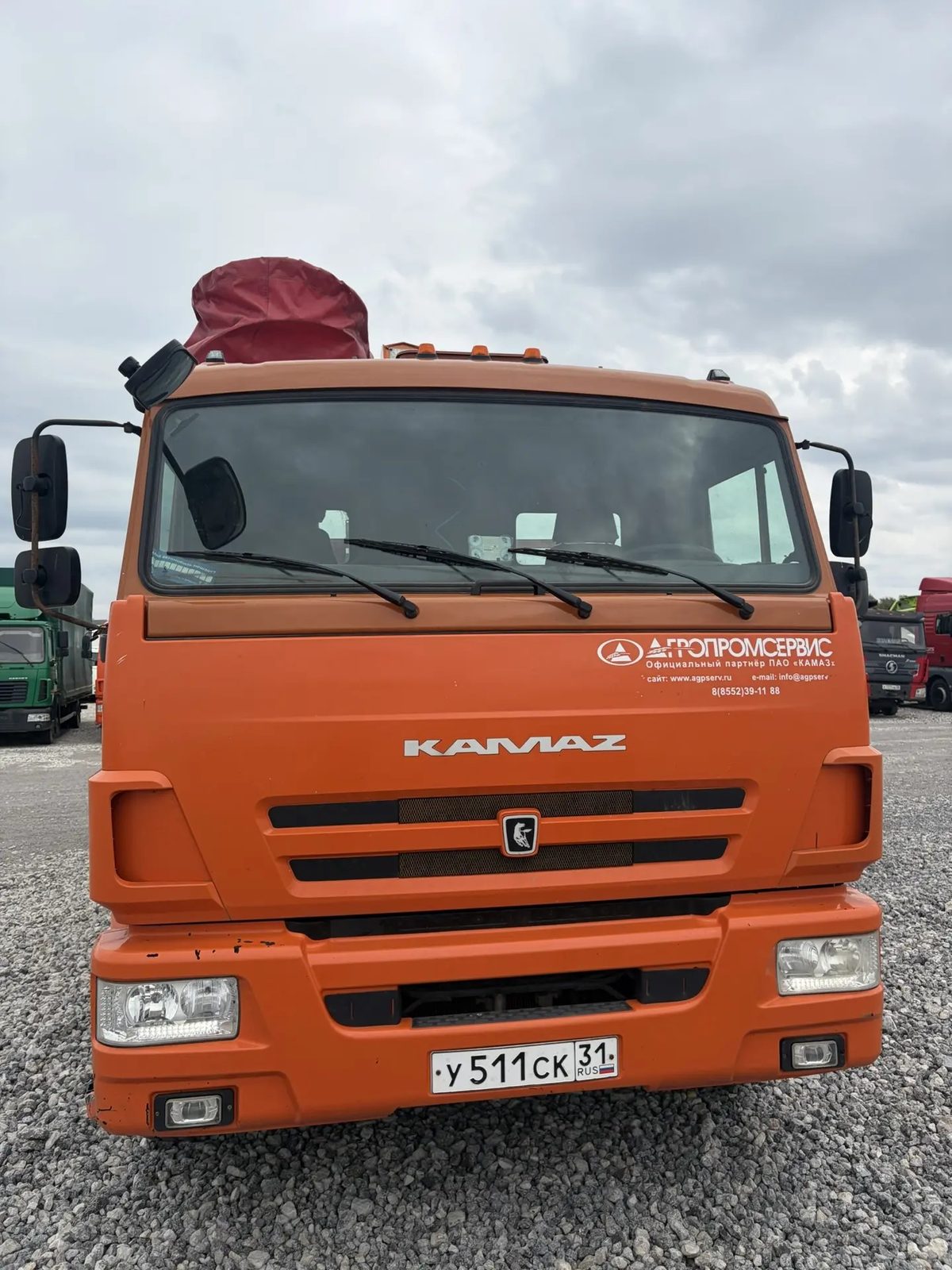 Агропромсервис 4382* на шасси КамАЗ 65115 6x4 Бортовой с КМУ