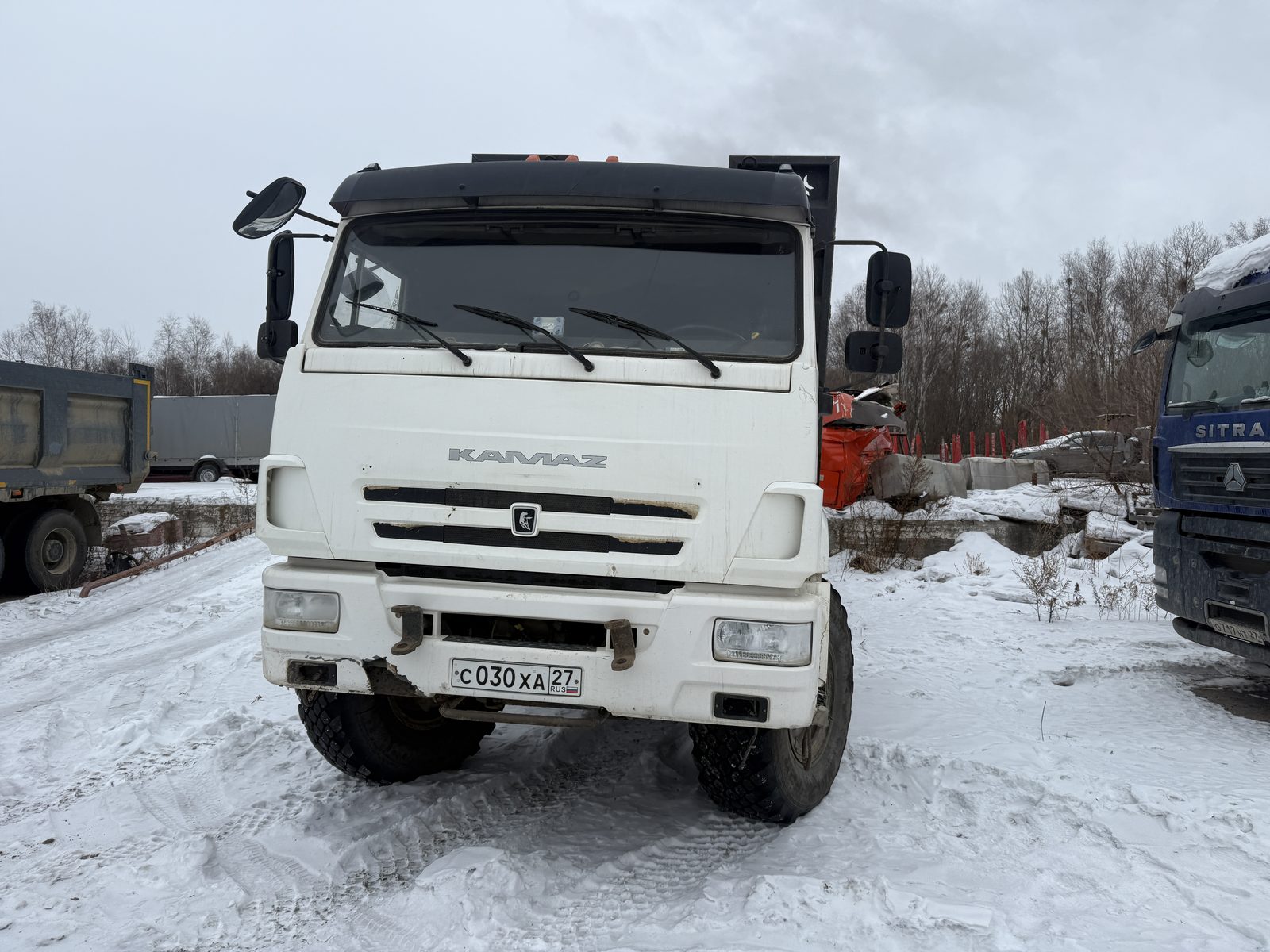 КАМАЗ 43118 6x6 Сортиментовоз с КМУ