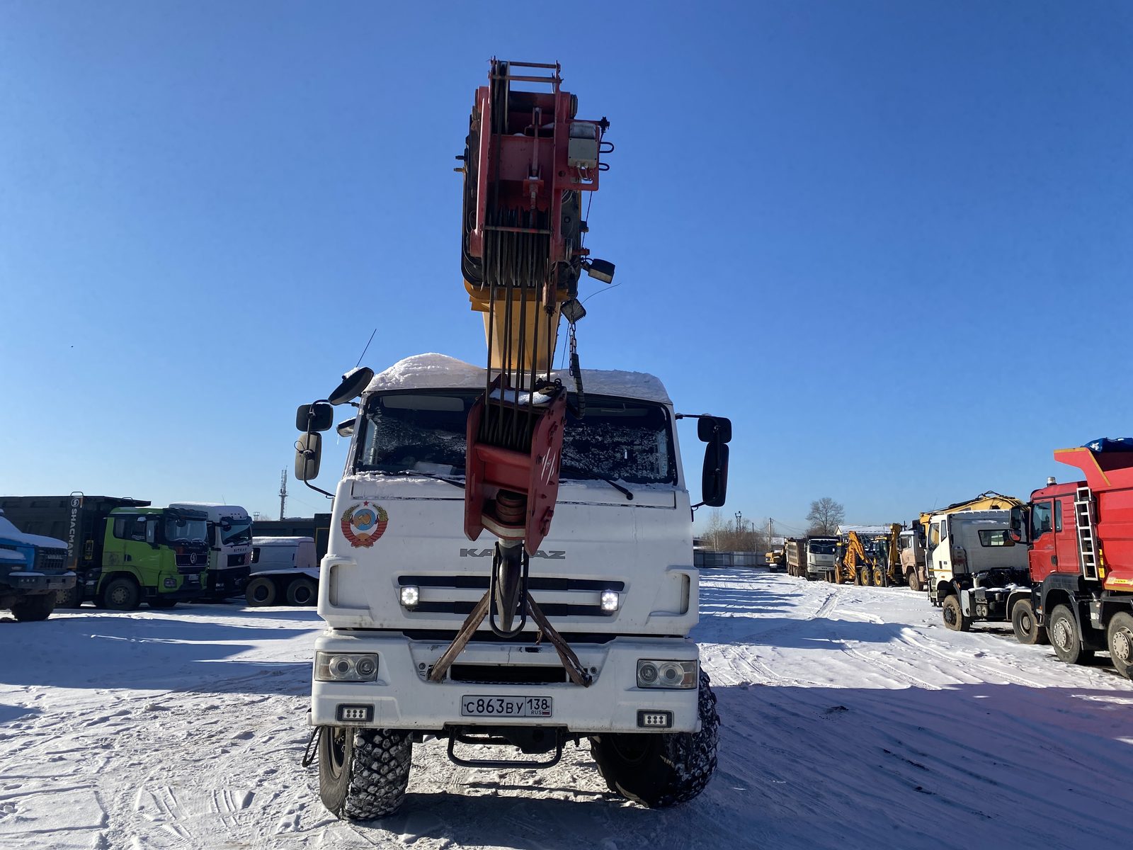 Галичский КС-55713* на шасси КамАЗ 43118 6x6 Автокран