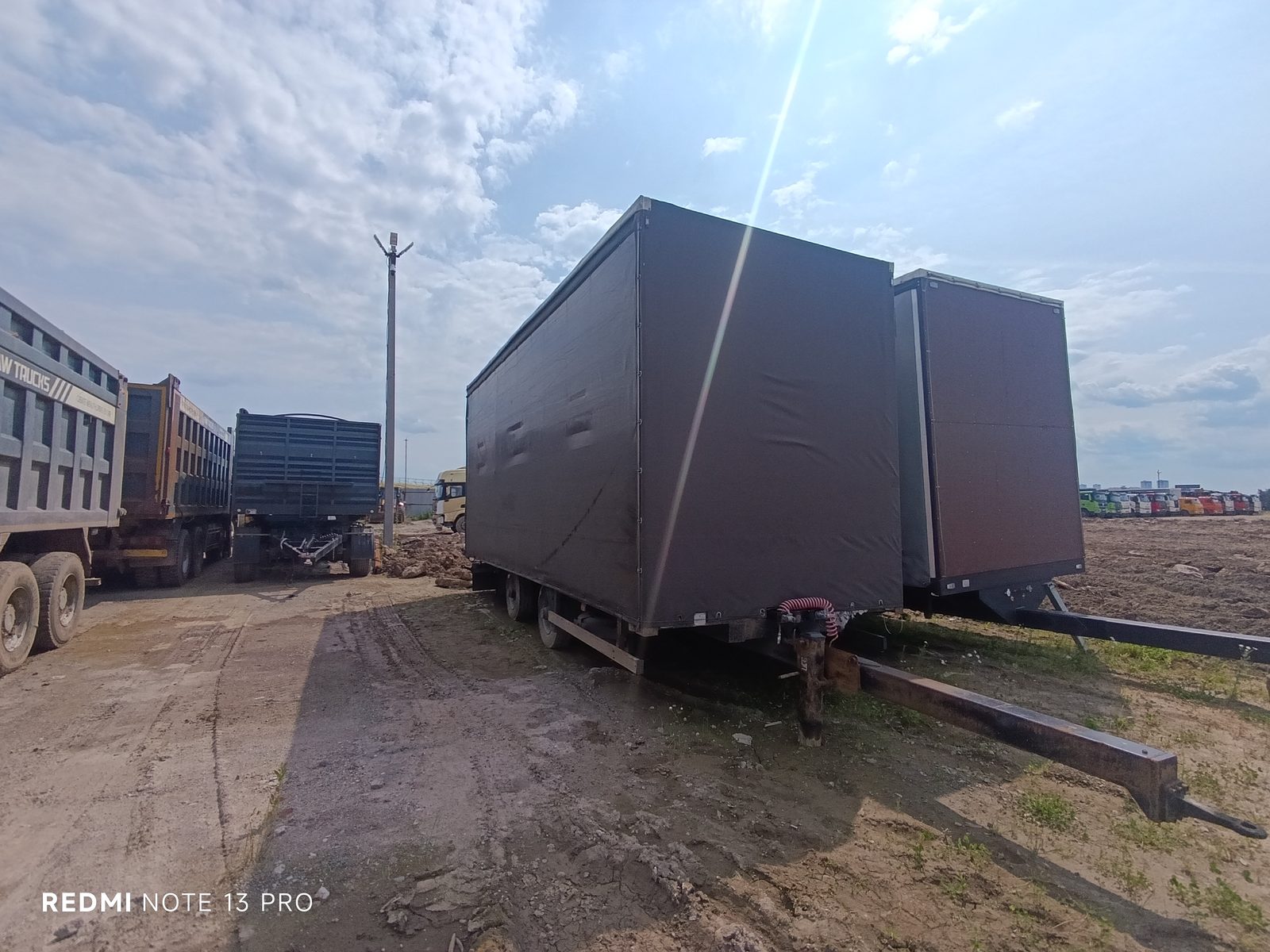 Камский 870610 Прицеп шторно-бортовой