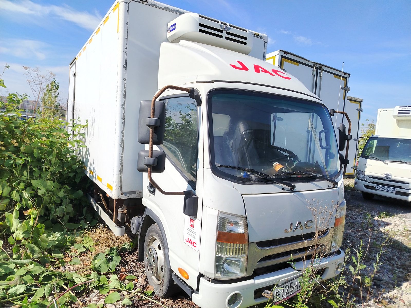Меткомплекс JAK372 на шасси JAC N56 4x2 Изотермический/рефрижератор
