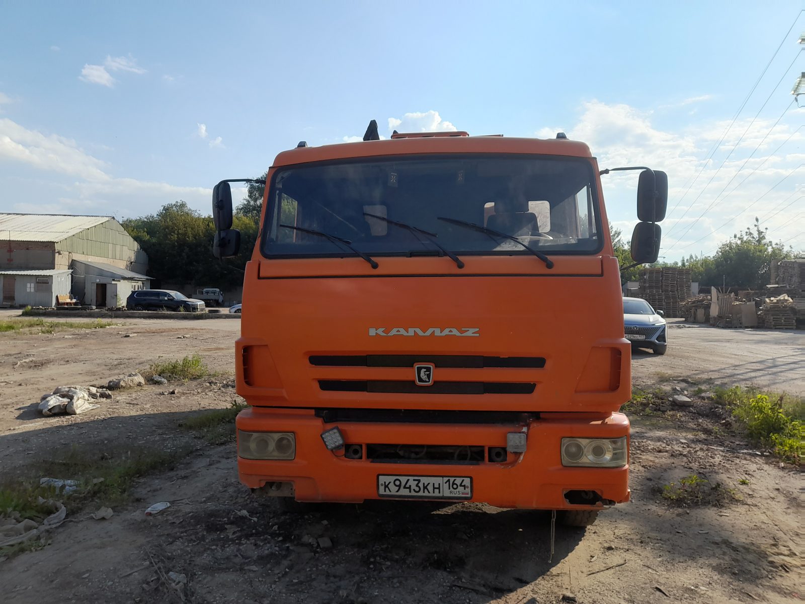 Ряжский МК-4552 на шасси КамАЗ 43253 4x2 Мусоровоз