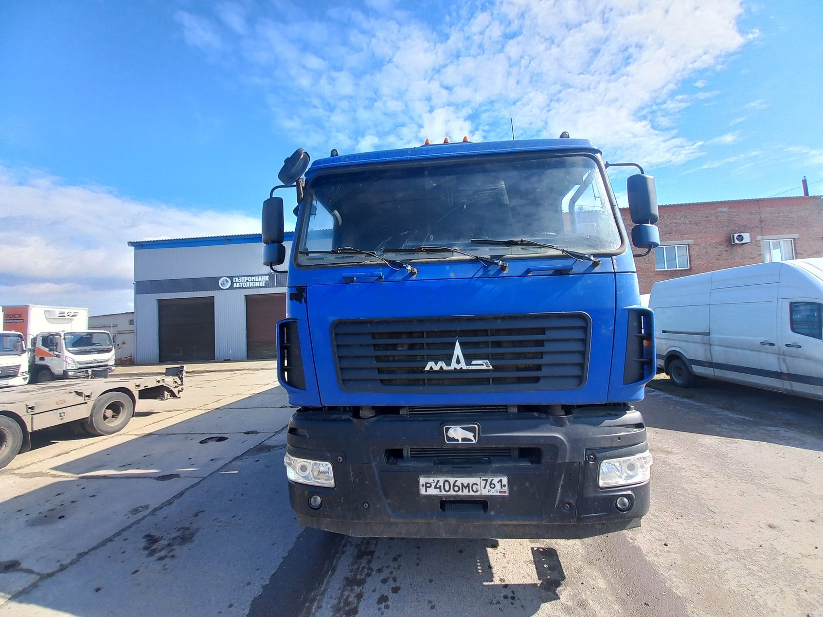 СПМ 7313* на шасси МАЗ 6312 6x4 Зерновоз_не актуально