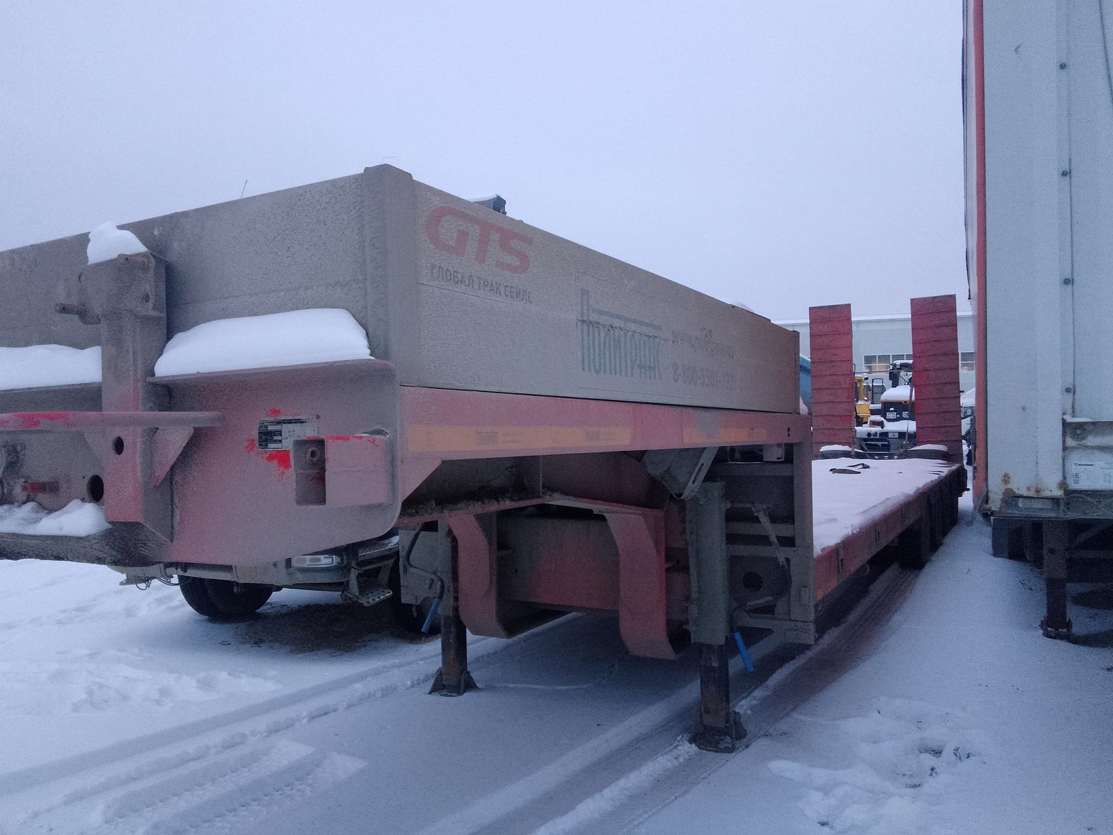Политранс 94184* Полуприцеп тяжеловоз 4 оси
