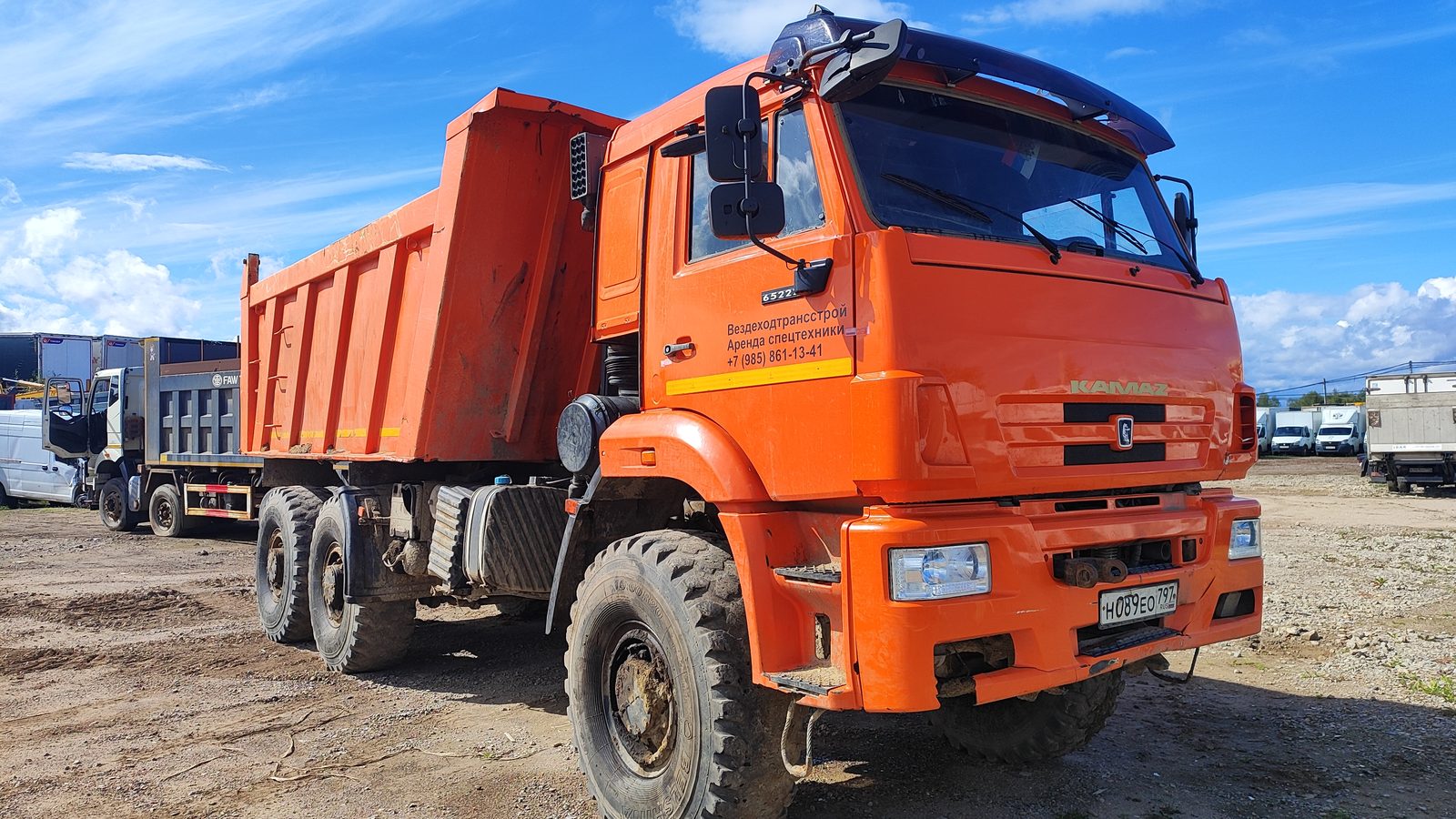 КАМАЗ 65222 6x6 Самосвал