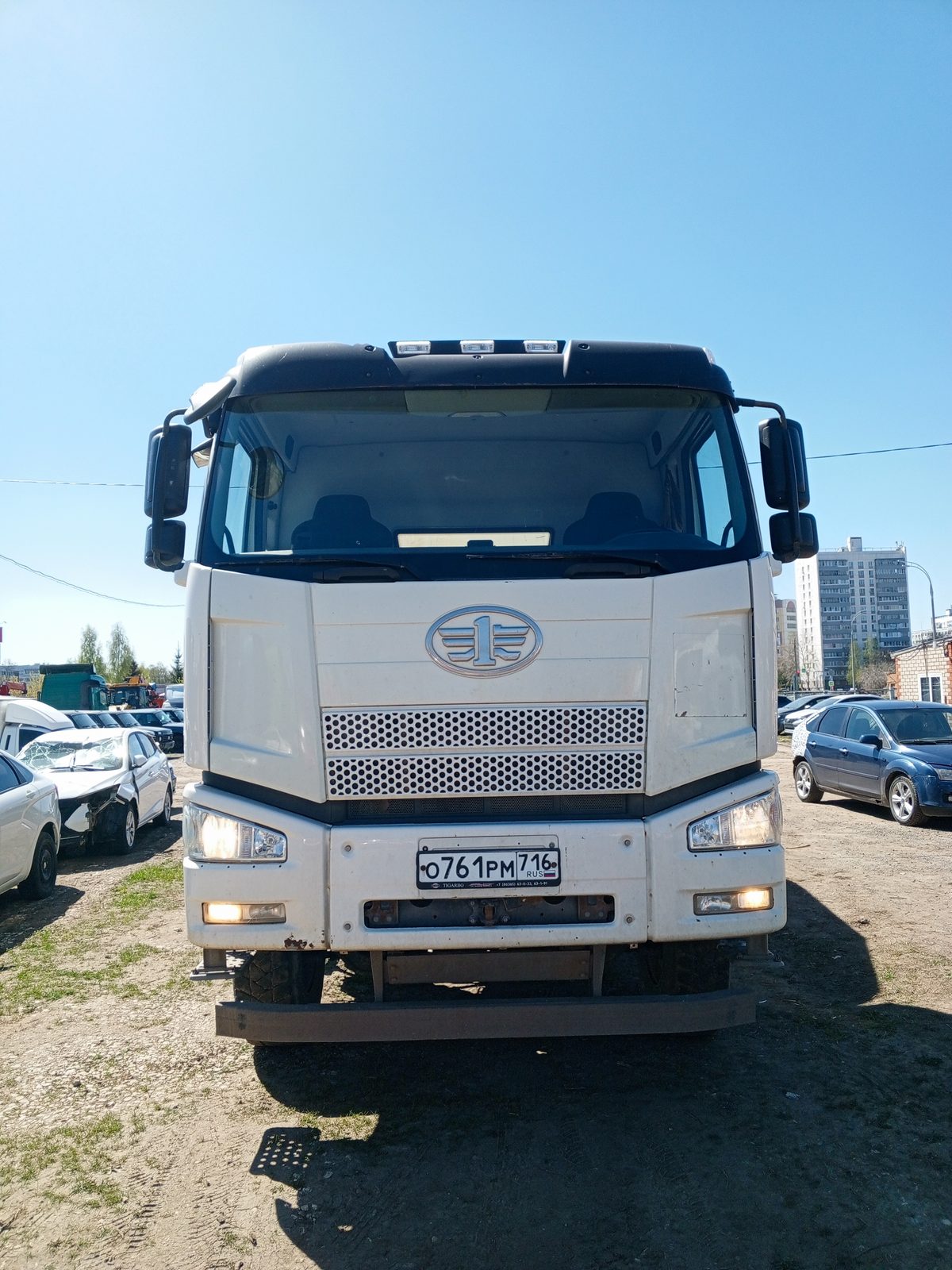 Автомастер 7047* на шасси FAW CA 3250 6x4 Автобетоносмеситель