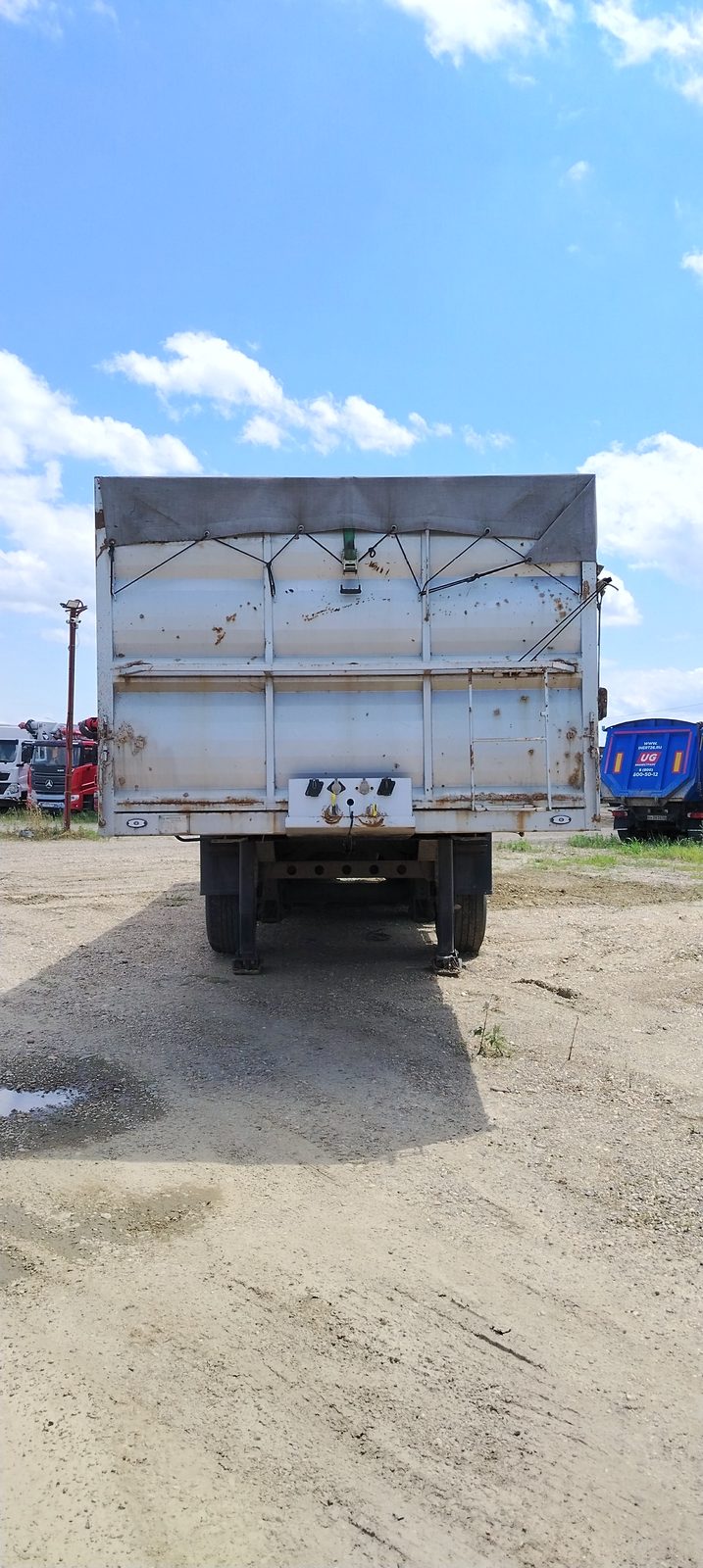 Кропкузов 85057* Полуприцеп бортовой