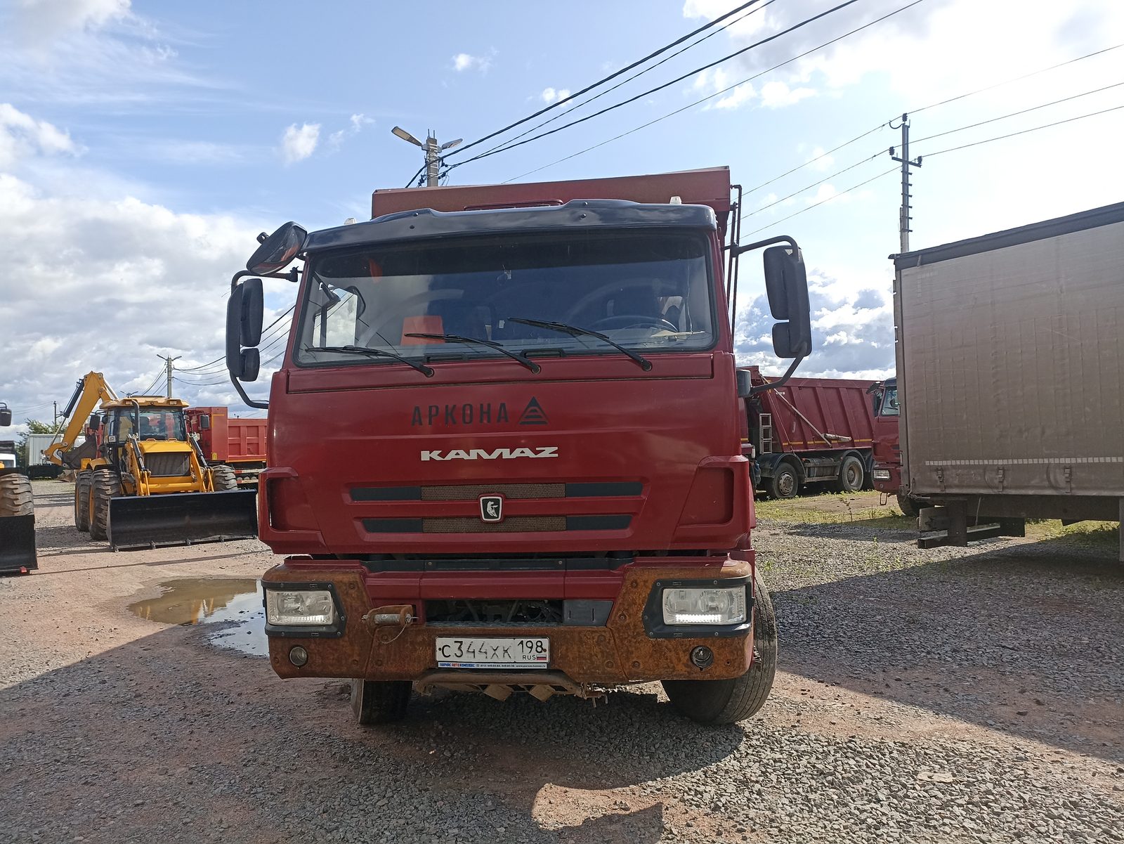 КАМАЗ 65201 8x4 Самосвал