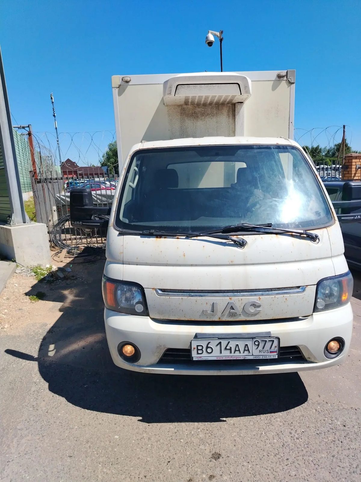 Центртранстехмаш АФ-77 на шасси JAC N35 Изотермический/рефрижератор