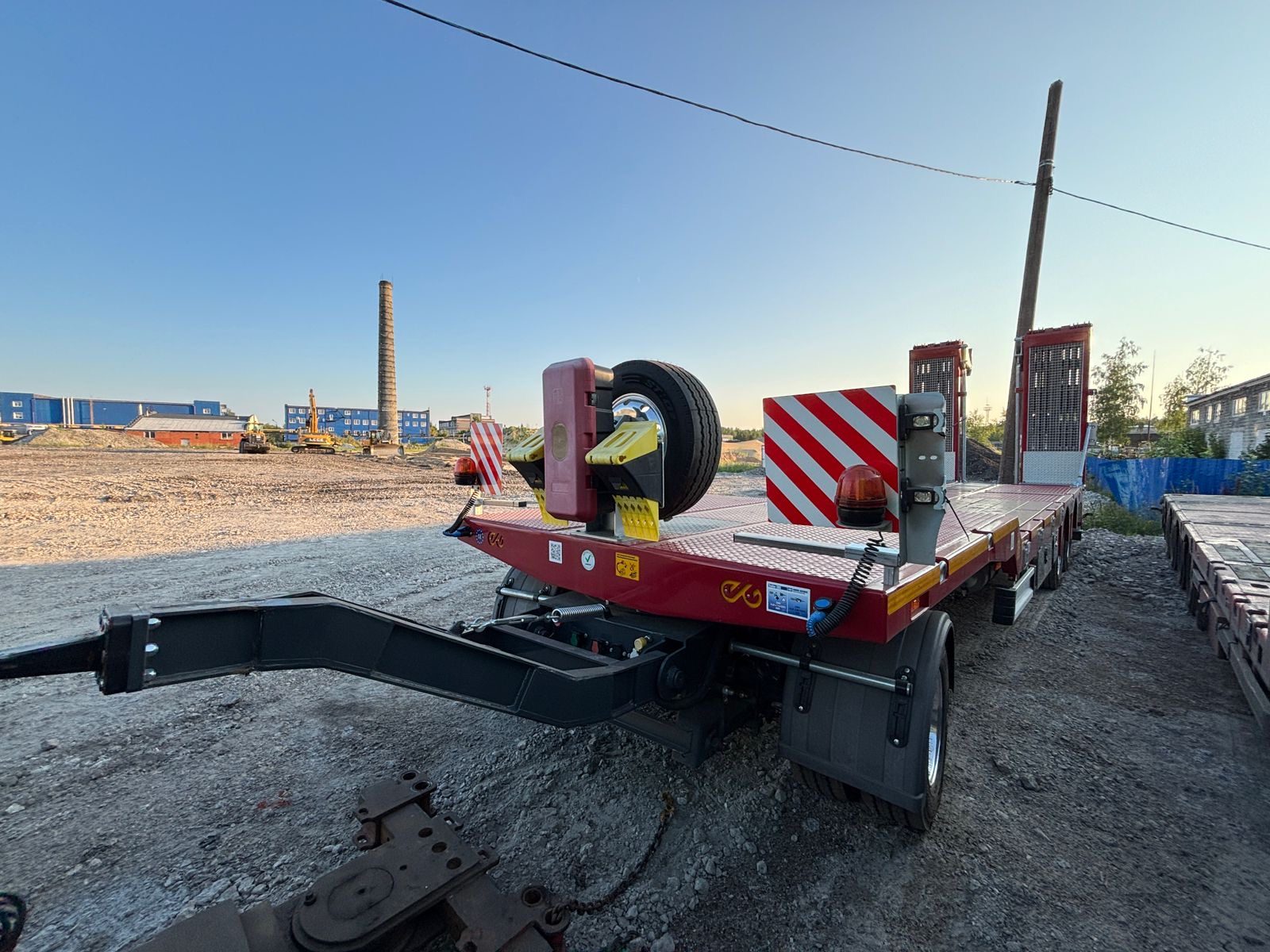 LIDER A1 Прицеп тяжеловоз 3 оси