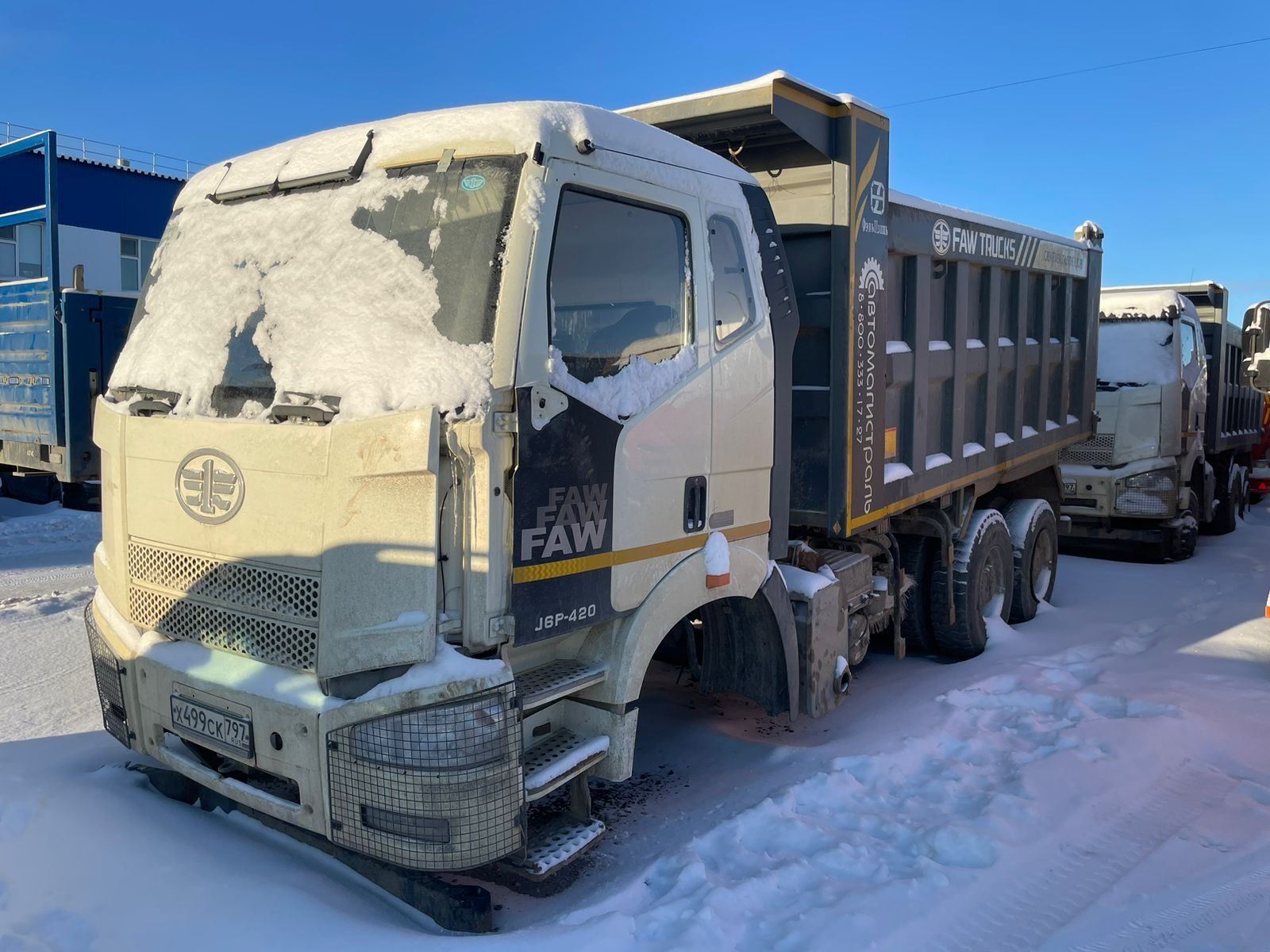 FAW J6 6x6 Самосвал