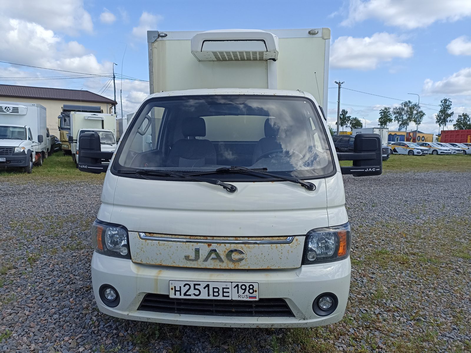 Центртранстехмаш АФ-77 на шасси JAC N35 Изотермический/рефрижератор
