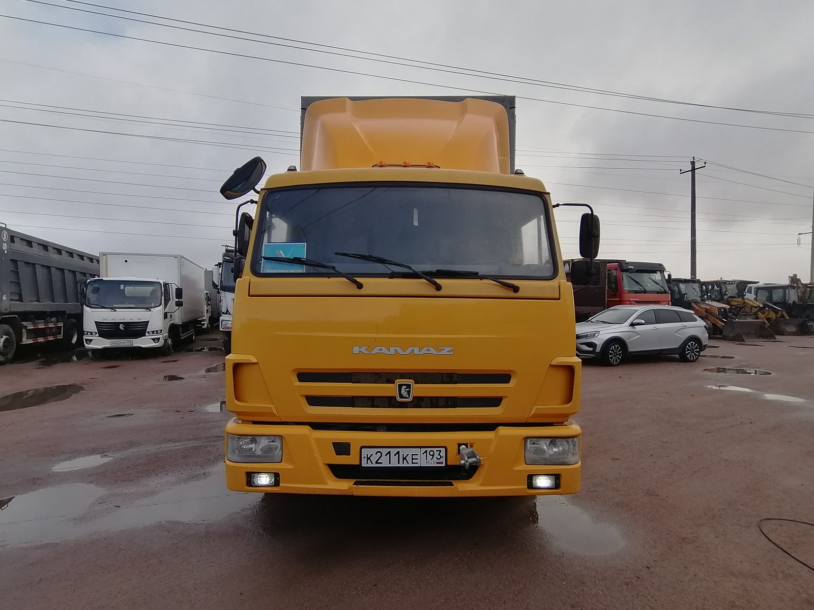 РусТрак 4388* на шасси КамАЗ 4308 4x2 Бортовой (Евроборт)
