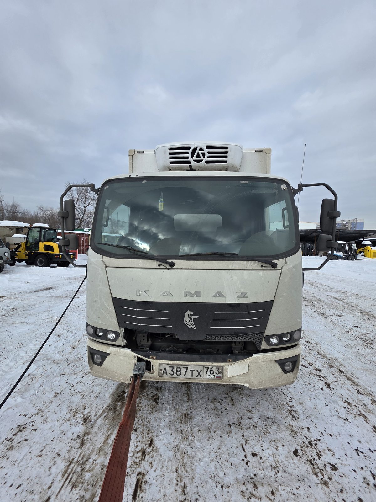 Центртранстехмаш АФ-4741* на шасси КамАЗ 43082 4x2 Изотермический/рефрижератор