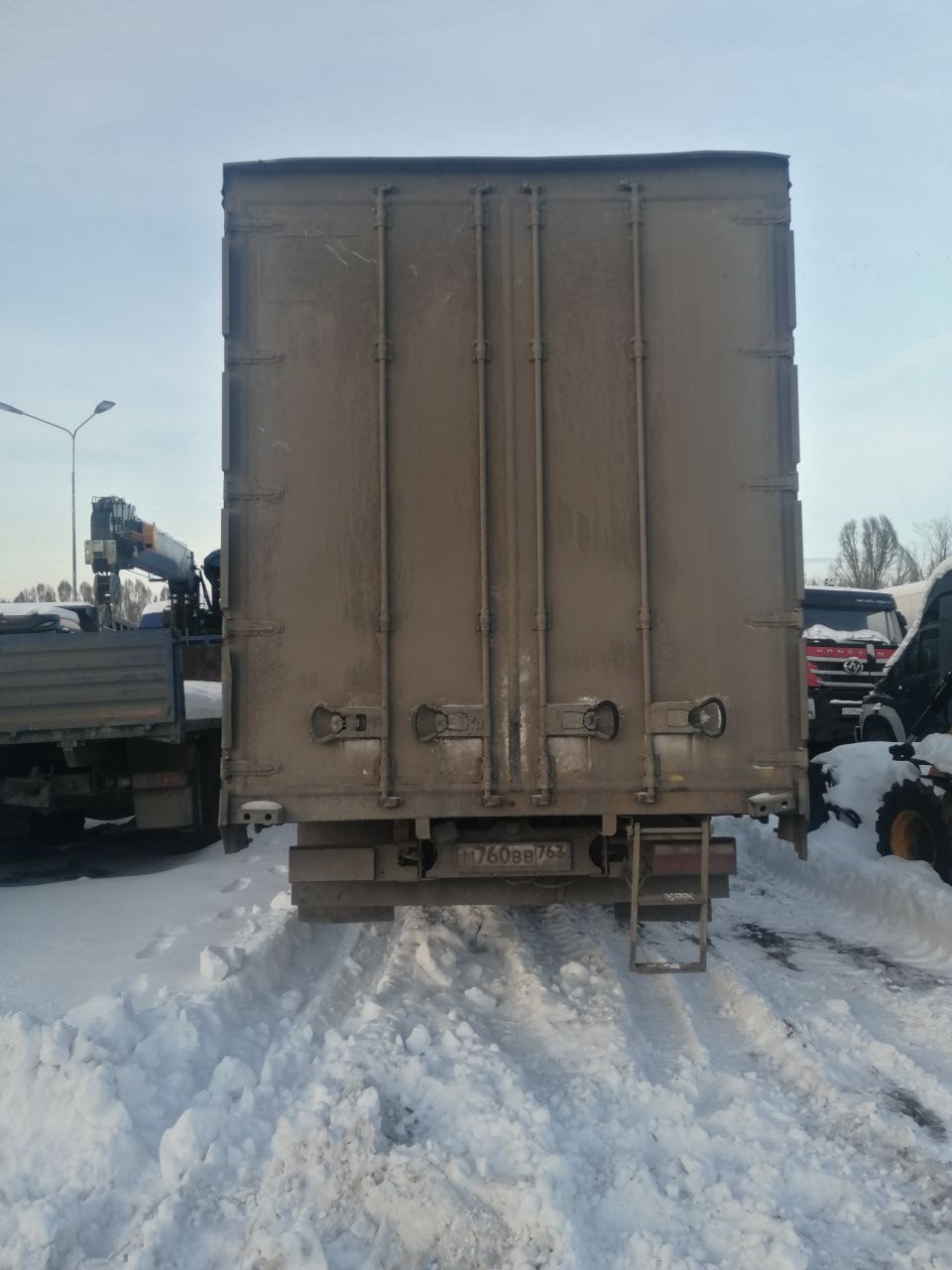 РусТрак 4389* на шасси КамАЗ 43082 4x2 Бортовой (Евроборт)