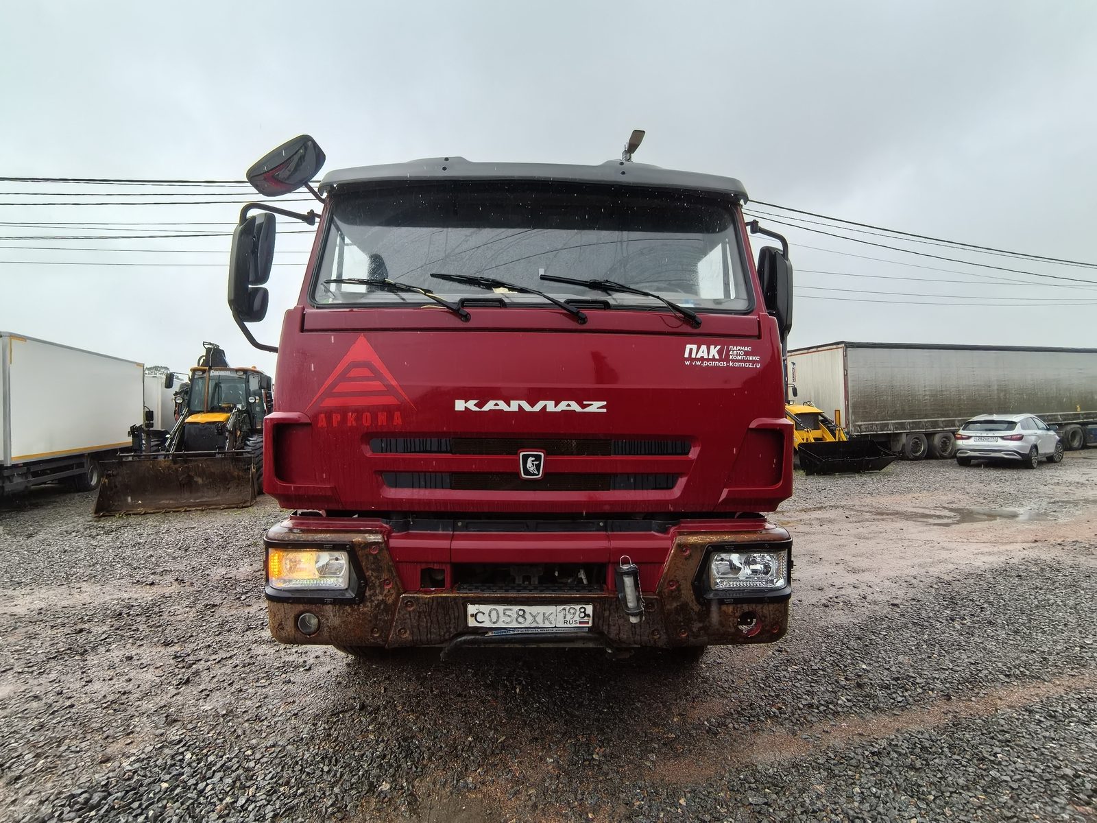 КАМАЗ 65201 8x4 Самосвал