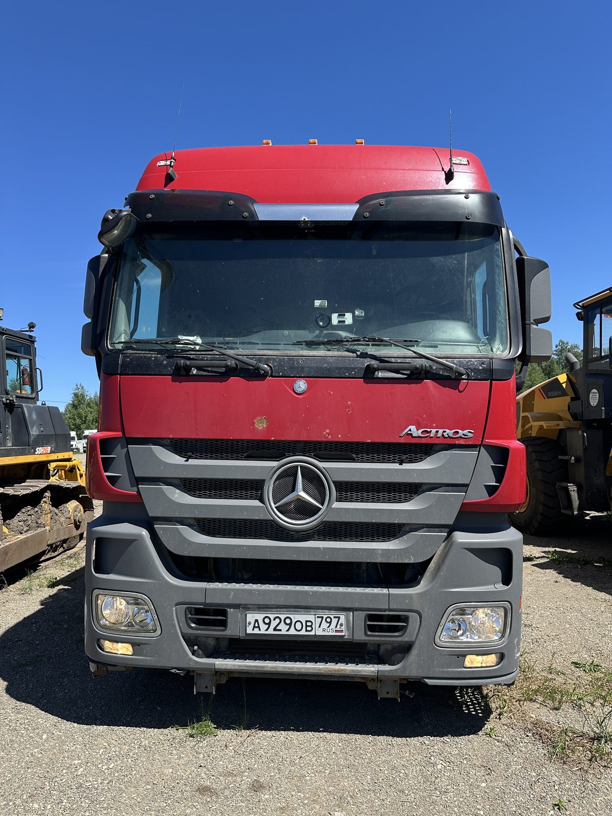 Центртранстехмаш АБ-6338* на шасси Mercedes-Benz Actros 6x2 Бортовой (Евроборт)