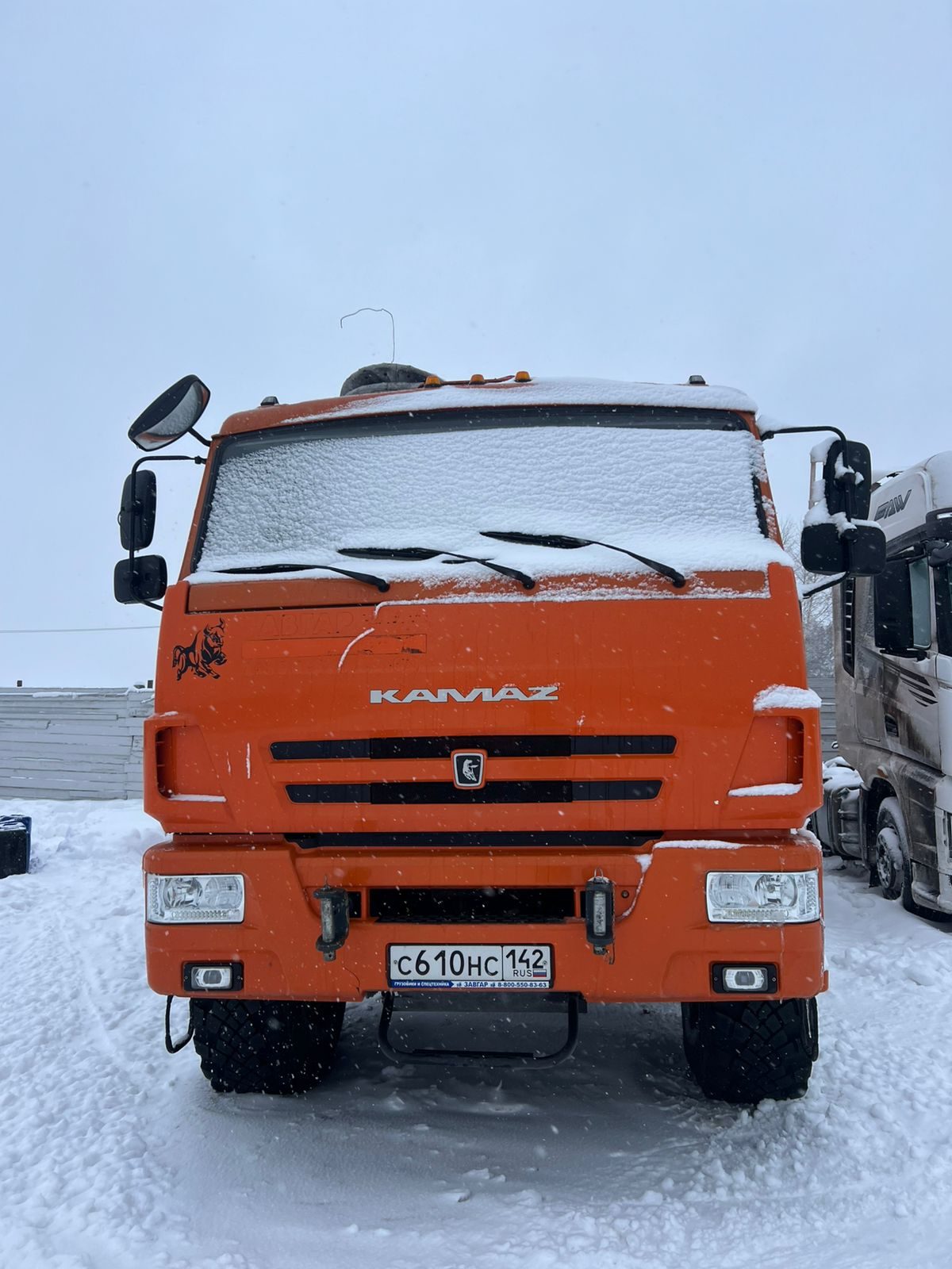 Агропромсервис 4382* на шасси КамАЗ 43118 6x6 Бортовой с КМУ