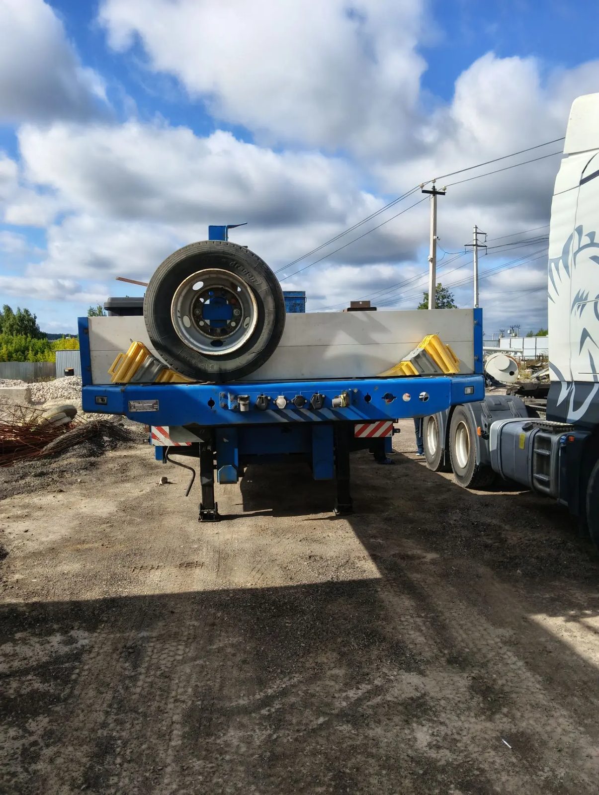 ЧМЗАП 9906* Полуприцеп тяжеловоз 3 оси