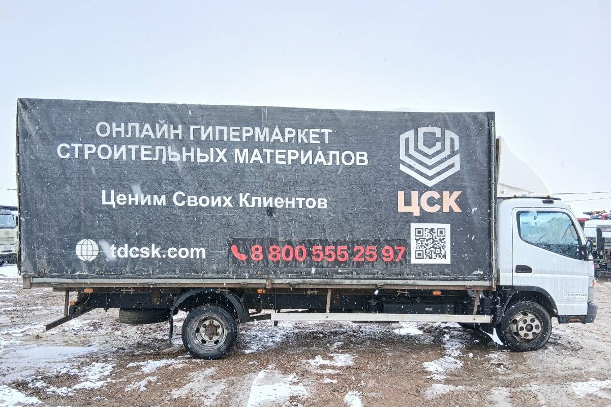 ТТМ-Центр АБ-4362* на шасси Mitsubishi FUSO Canter Бортовой (Евроборт)