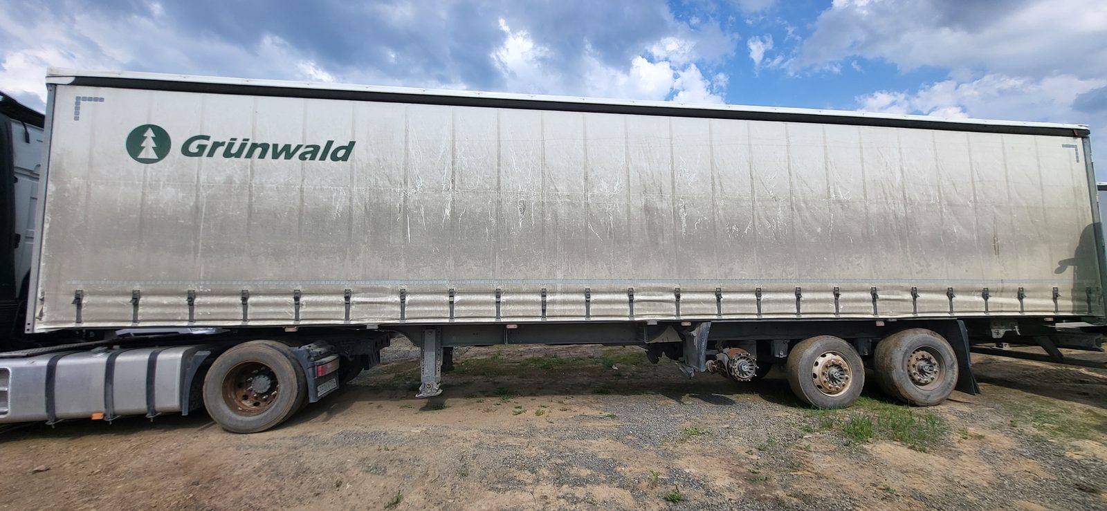 Grunwald 9453 Полуприцеп бортовой (евроборт)