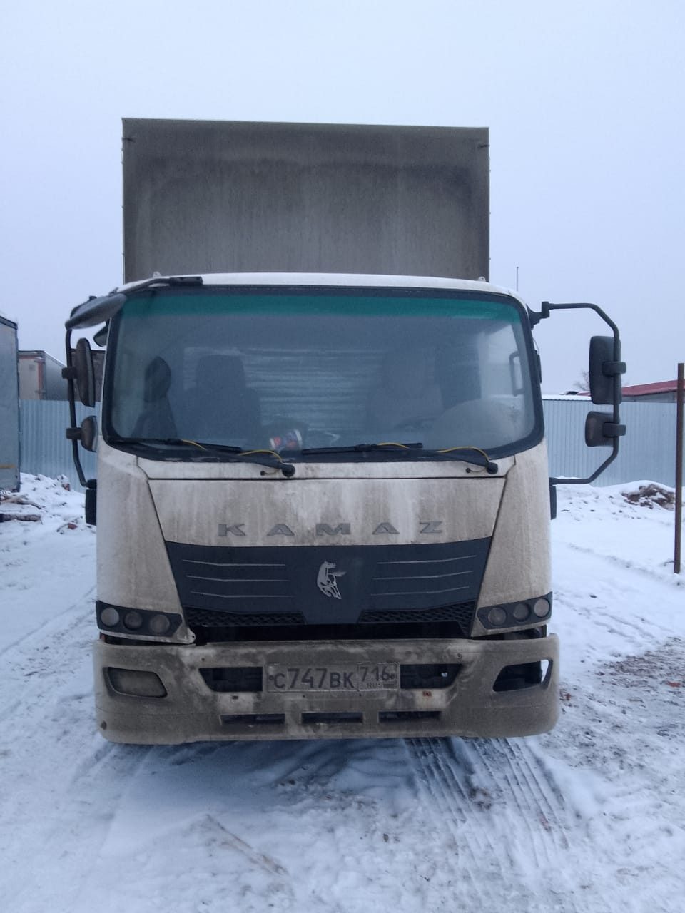 РусТрак 4389* на шасси КамАЗ 43082 4x2 Бортовой (Евроборт)