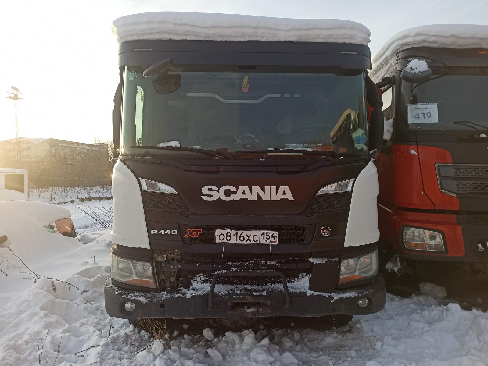 Scania P 8x4 Самосвал