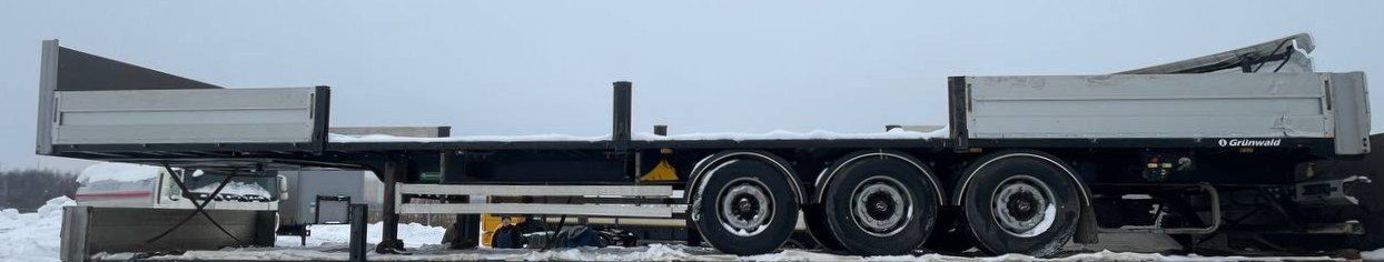Grunwald 9453 Полуприцеп бортовой (евроборт)