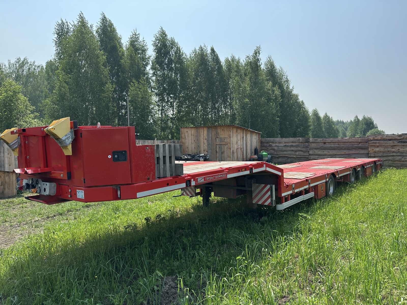 Тверьстроймаш 9939* Полуприцеп тяжеловоз 4 оси