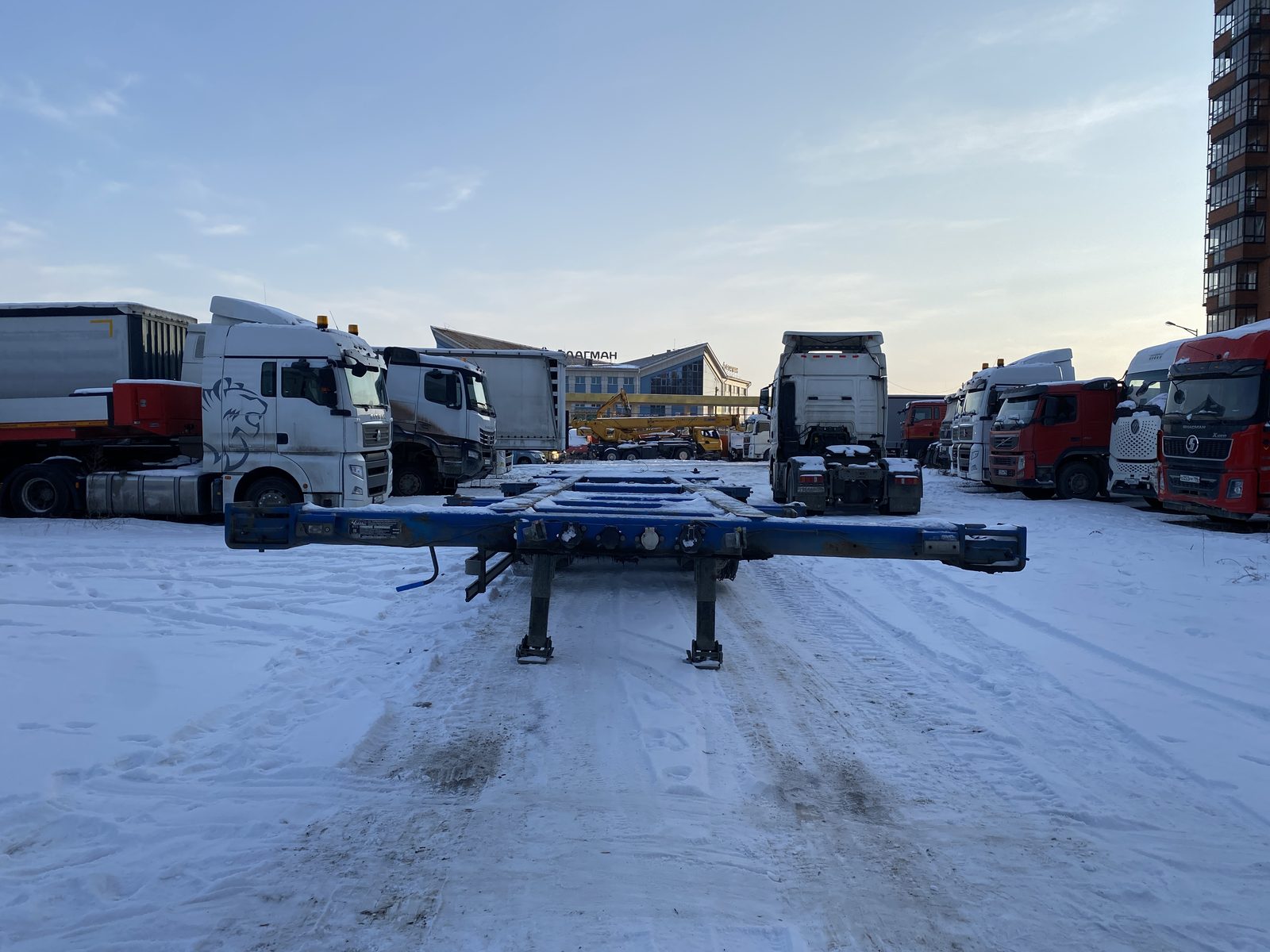 ЧМЗАП 9906* Полуприцеп контейнеровоз 3 оси