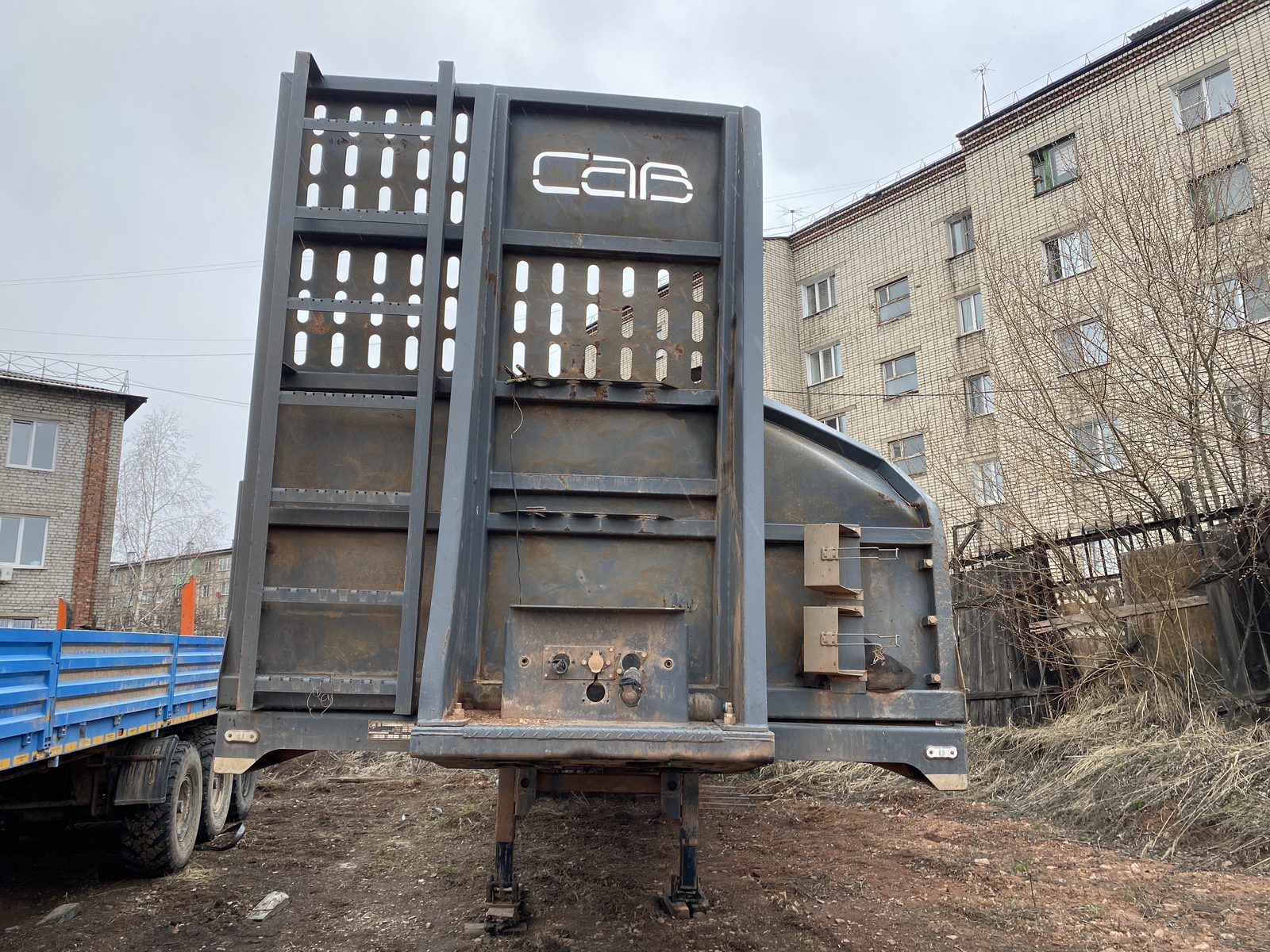 САВ 9318* Полуприцеп тяжеловоз 2 оси