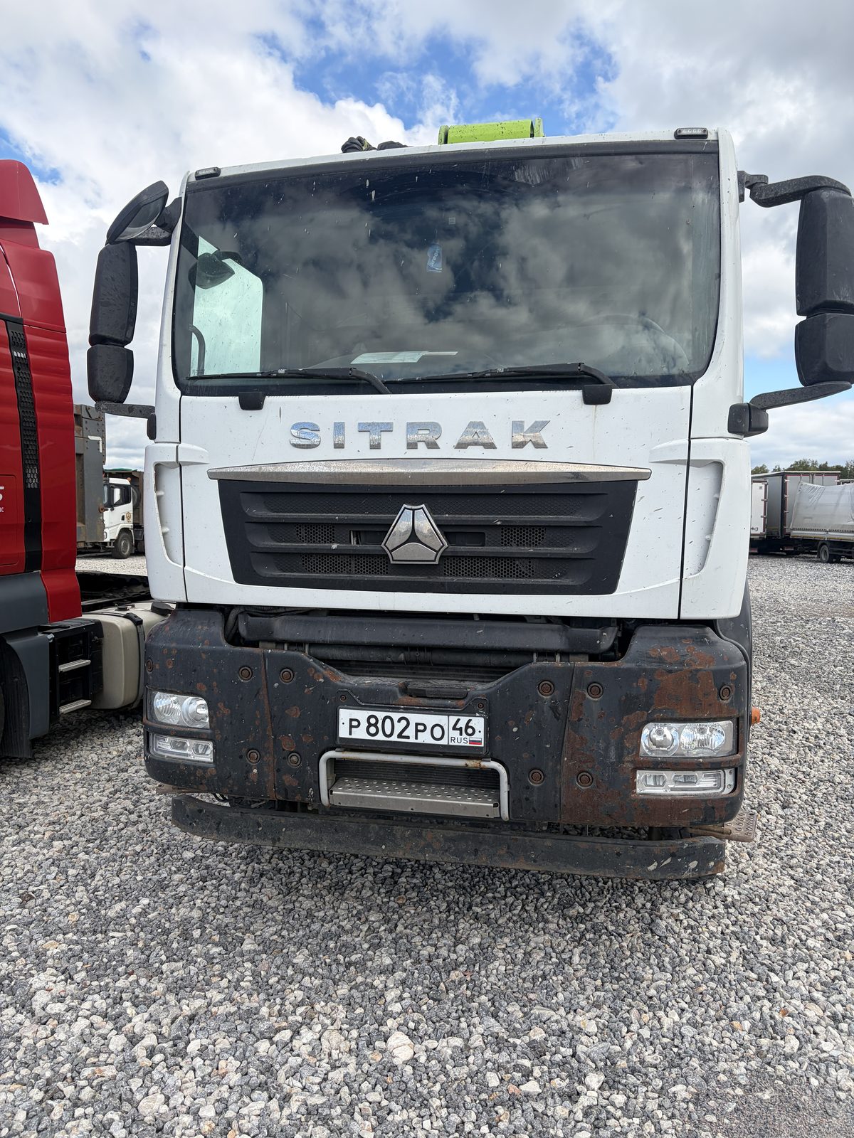 SITRAK C7H 8x4 Автобетононасос
