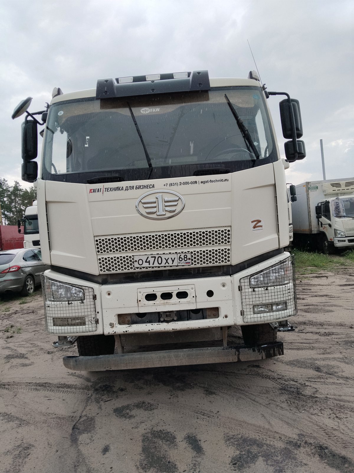 FAW CA 3310 8x4 Самосвал_не актуально