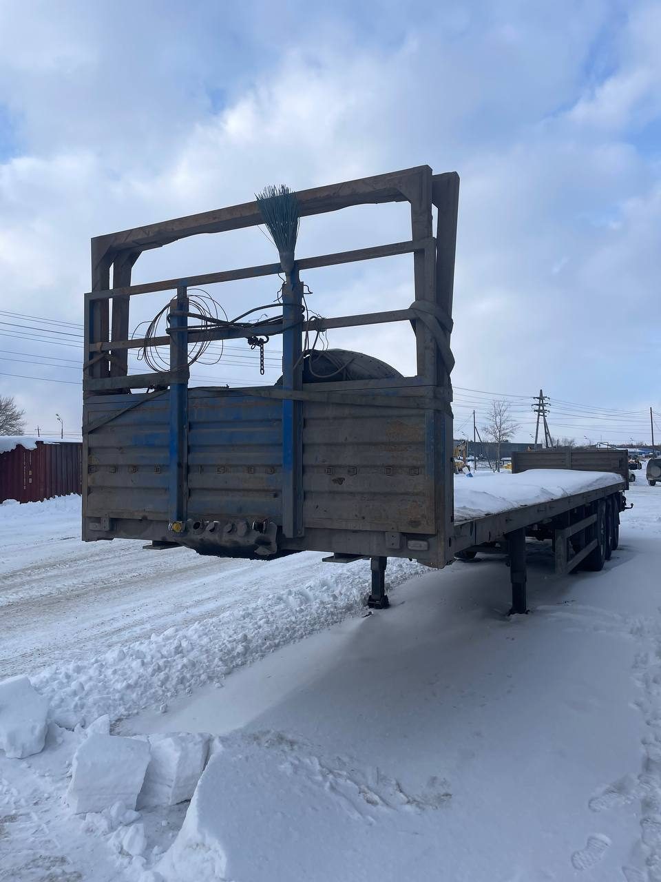МАЗ 5885* Полуприцеп бортовой