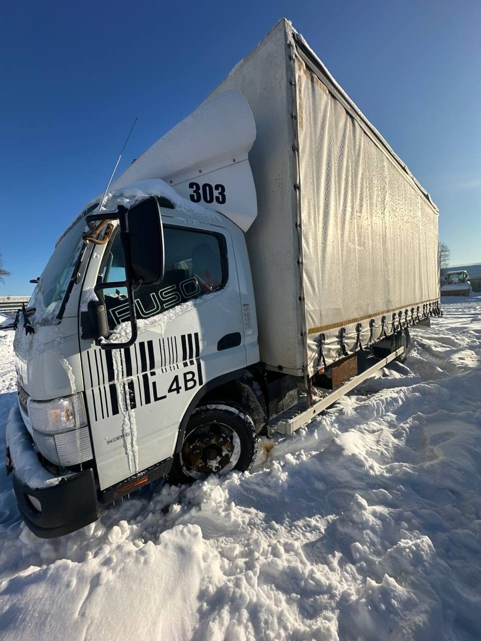 РусТрак 5389* на шасси Mitsubishi FUSO Canter Бортовой (Евроборт)