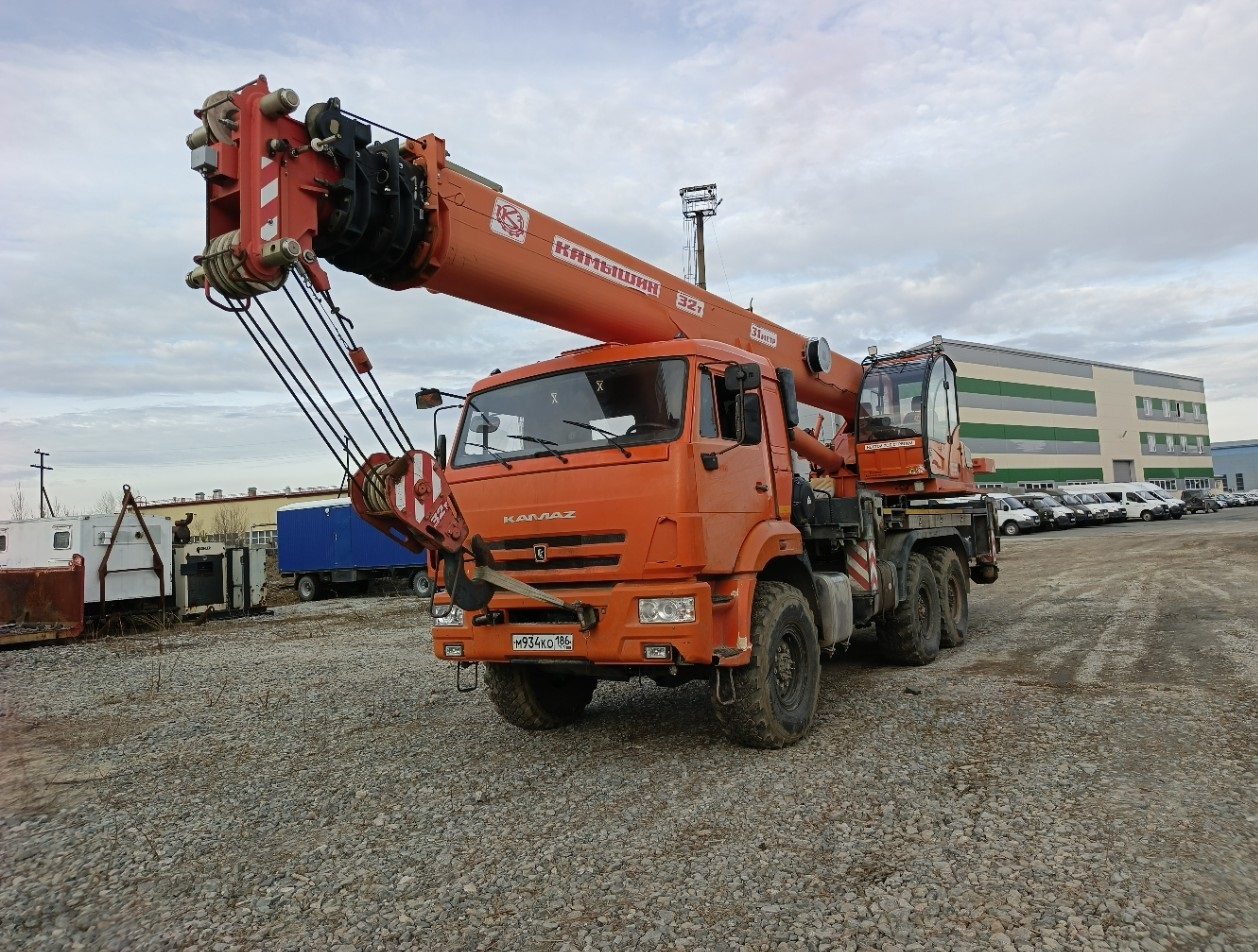 КАМАЗ 43118 6x6 Автокран