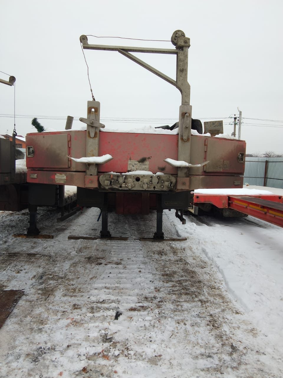 Ютерборг 9852* Полуприцеп тяжеловоз 4 оси