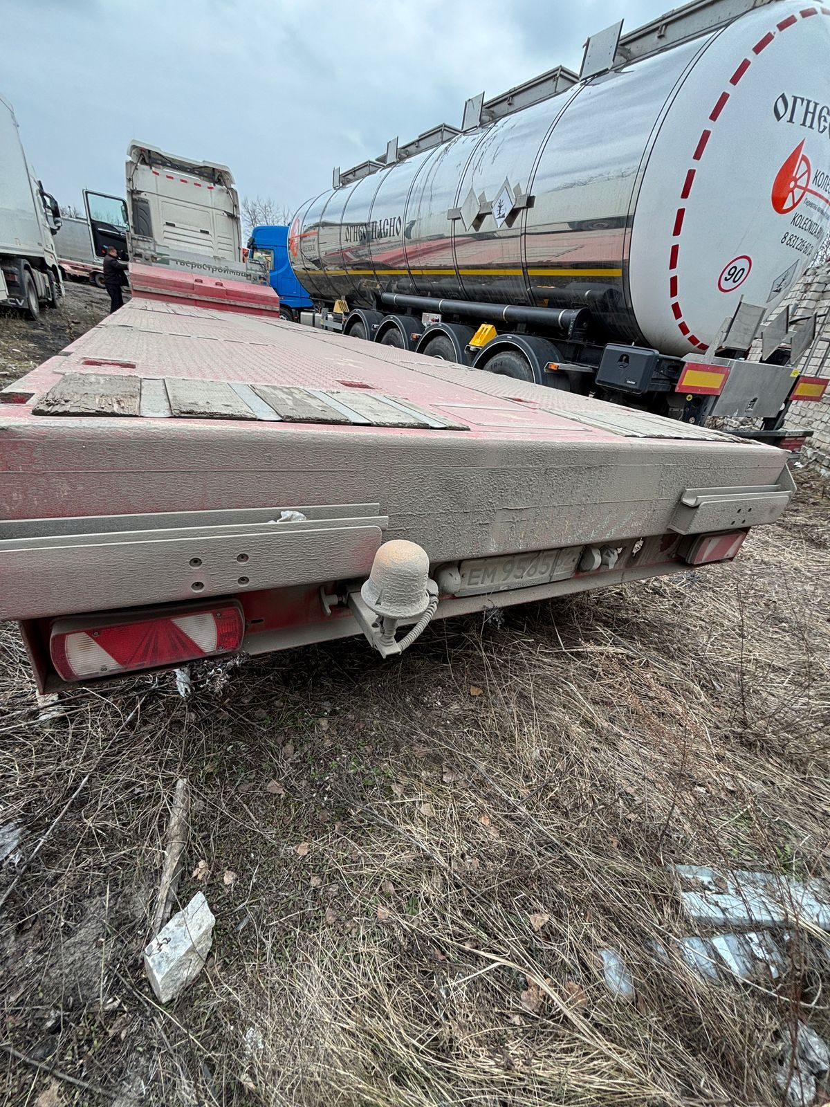 Тверьстроймаш 9939* Полуприцеп тяжеловоз 4 оси