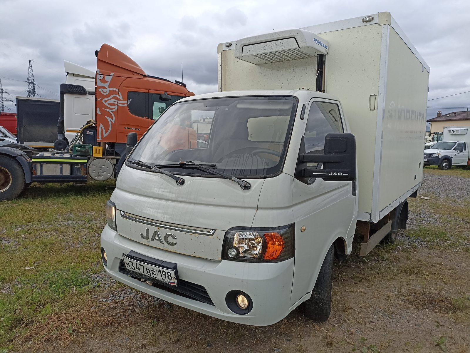 Центртранстехмаш АФ-77 на шасси JAC N35 Изотермический/рефрижератор