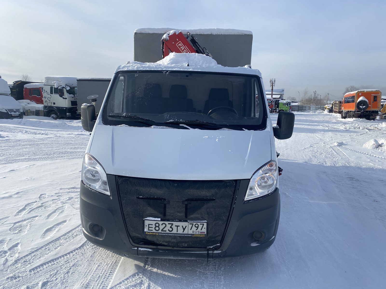 GAZ GAZELLE NEXT Бортовой с КМУ