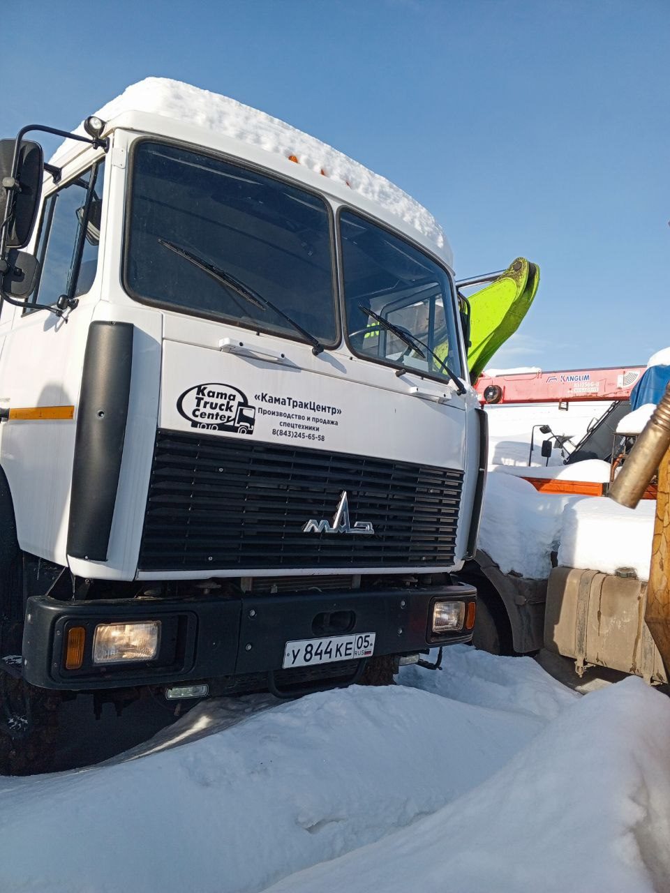ТК 4672* на шасси МАЗ 6317 6x6 Агрегат для сбора нефти и газового конденсата