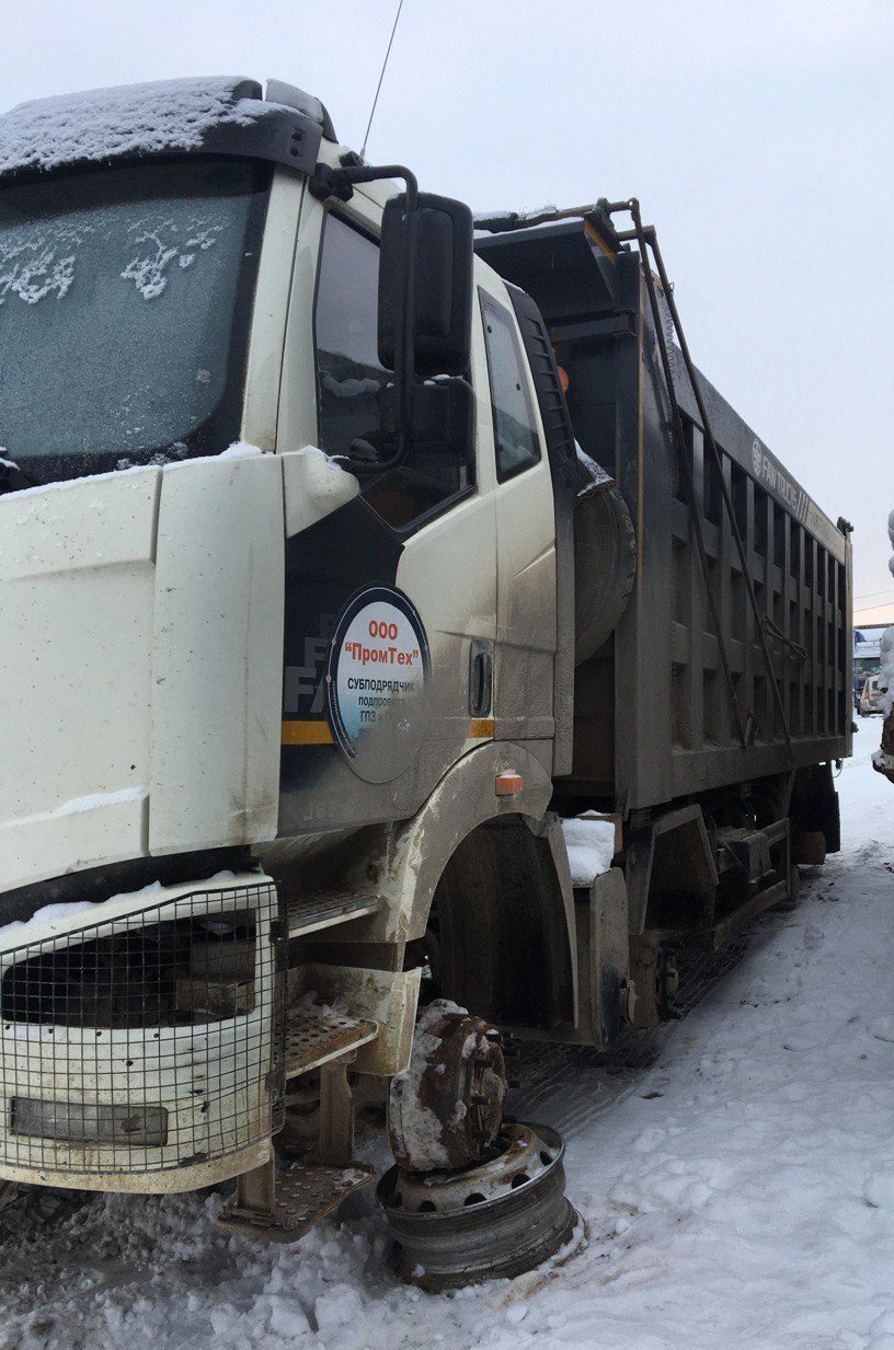 FAW J6 8x4 Самосвал