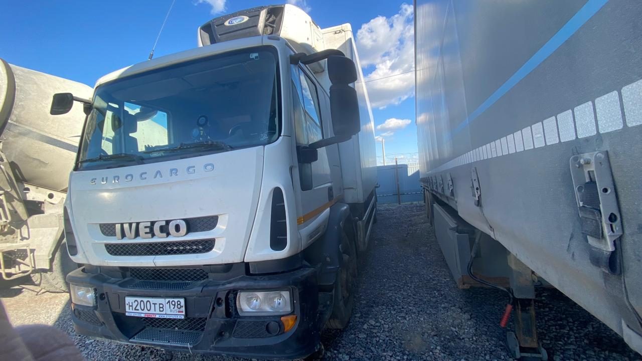 ТТМ-Центр АФ-4750* на шасси IVECO EuroCargo 4x2 Изотермический/рефрижератор с гидробортом