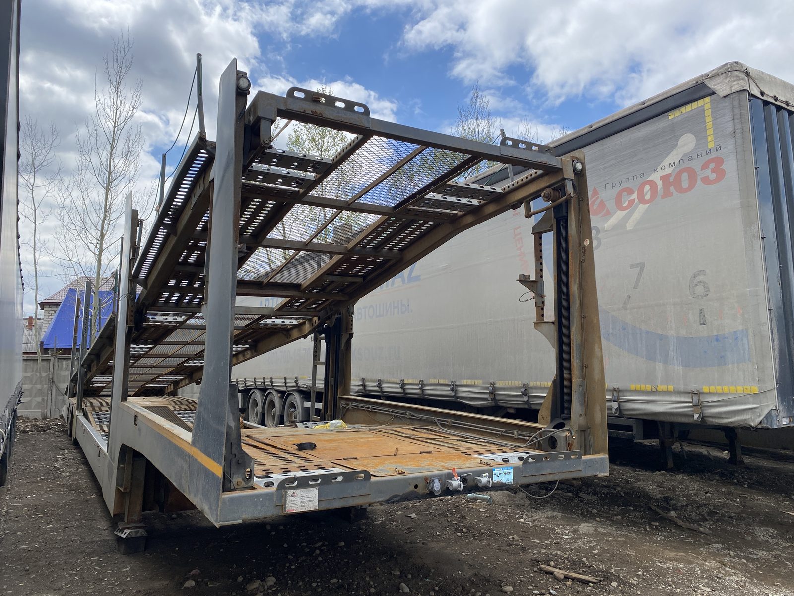 Blacksmith 9222* Полуприцеп автовоз