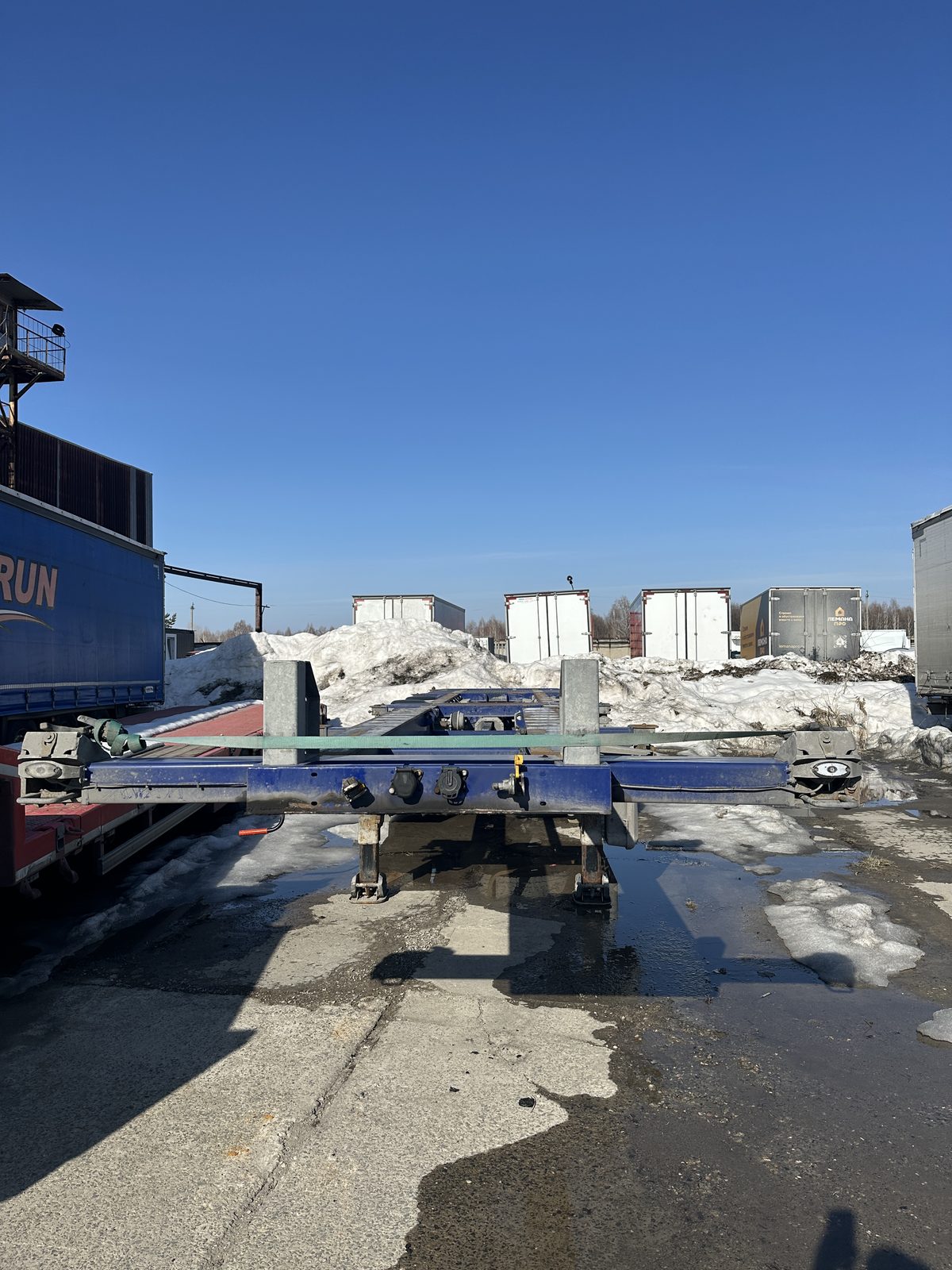 SEYIT 13114 Полуприцеп контейнеровоз 3 оси