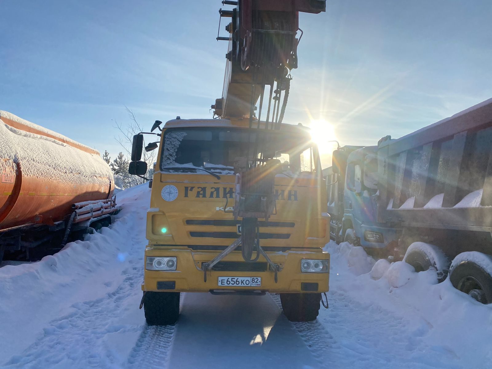 Галичский КС-55713* на шасси КамАЗ 43118 6x6 Автокран