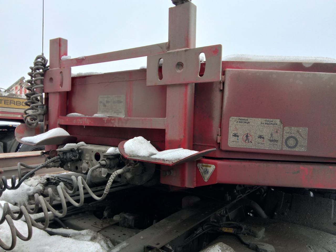 Ютерборг 9852* Полуприцеп тяжеловоз 4 оси